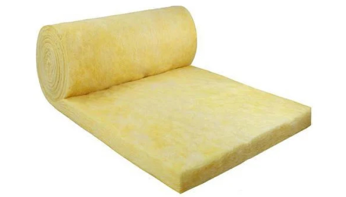 Peredam panas berbentuk glasswool